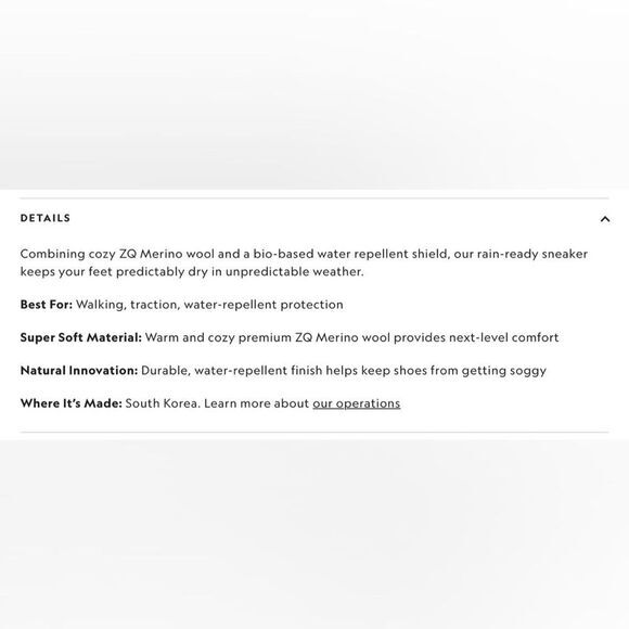 Allbirds Mizzle Wool Running Shoe 8 Natural Gray - Picture 9 of 10